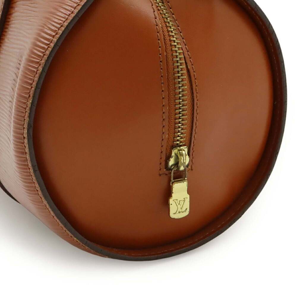 LOUIS VUITTON Brown Leather Shoulder Bag - Picture 6 of 10